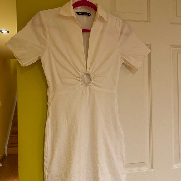 ZARA (Size S) white dress - Picture 2 of 3